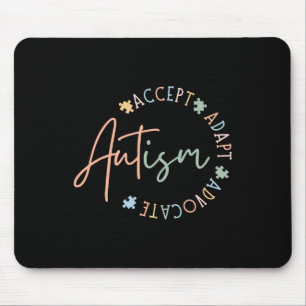 Autismus-Bewusstsein Akzeptieren Adaptieren Unters Mousepad