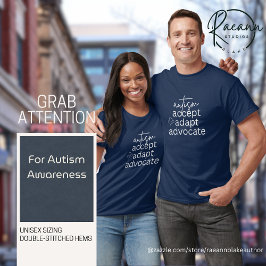 Autismus Bewusstsein akzeptieren Advocate-T - Shir T-Shirt