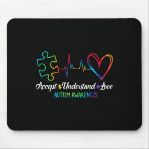 Autismus Bewusstsein akzeptieren Liebe Autismus Ma Mousepad