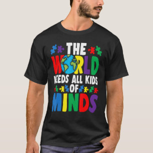 Autismus-Bewusstsein Alle Arten Von Geistern Autis T-Shirt