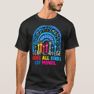Autismus-Bewusstsein Alle Arten Von Geistern Autis T-Shirt