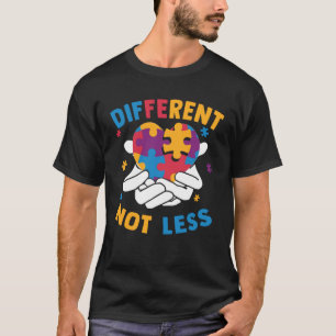 Autismus-Bewusstsein Anders Nicht Weniger Für Auti T-Shirt