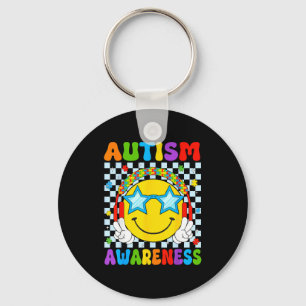 Autismus-Bewusstsein Autism Squad Unterstützung lu Schlüsselanhänger