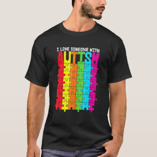 Autismus-Bewusstsein Autismus-Mutter Ich Liebe Jem T-Shirt