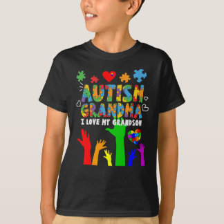 Autismus Bewusstsein Autismus Oma I Liebe Mein Gro T-Shirt