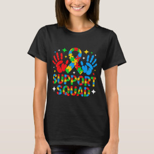 Autismus-Bewusstsein Autismus-Unterstützungsteam F T-Shirt