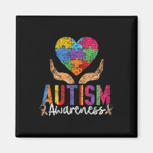 Autismus-Bewusstsein Autist Autisten Unterstützung Magnet