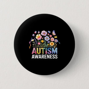 Autismus-Bewusstsein autistisch Button