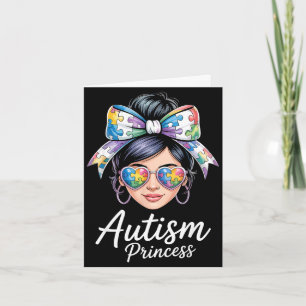 Autismus-Bewusstsein autistisch Karte