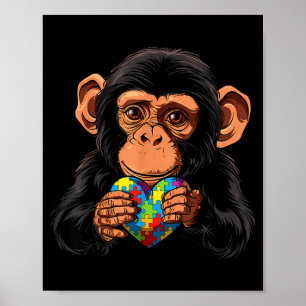 Autismus-Bewusstsein autistisch Poster