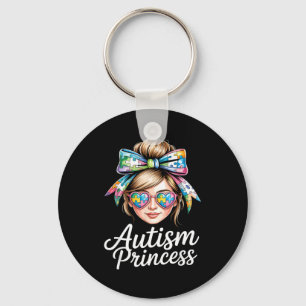 Autismus-Bewusstsein autistisch Schlüsselanhänger