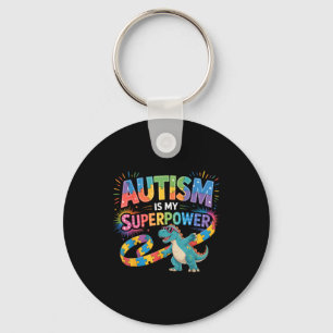 Autismus-Bewusstsein autistisch Schlüsselanhänger