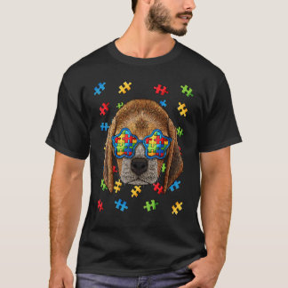Autismus-Bewusstsein Beagle Puzzle Sonnenbrille Au T-Shirt
