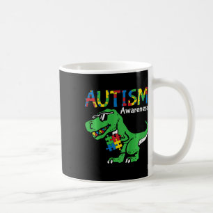 Autismus-Bewusstsein bei Kindern Dino Autistischer Kaffeetasse