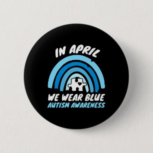 Autismus Bewusstsein Blue April Liebe Autistische Button