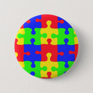 Autismus-Bewusstsein Button