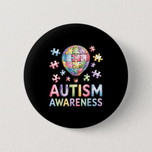 Autismus-Bewusstsein Button