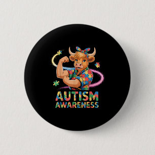 Autismus-Bewusstsein  Button
