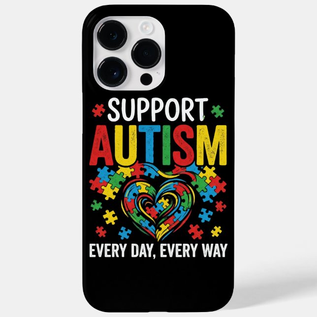 Autismus-Bewusstsein Case-Mate iPhone 14 Pro Max Hülle (Rückseite)