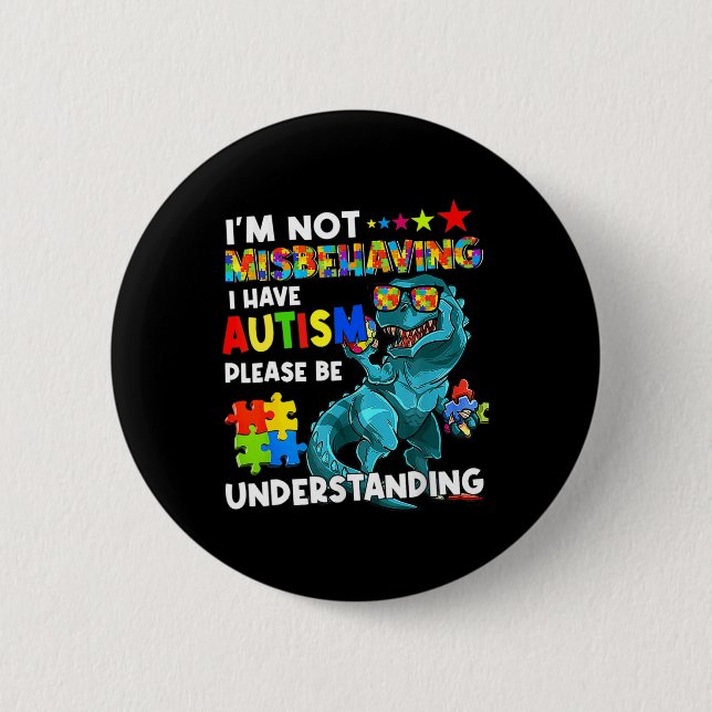 Autismus Bewusstsein, dass ich mich nicht falsch b Button (Vorderseite)