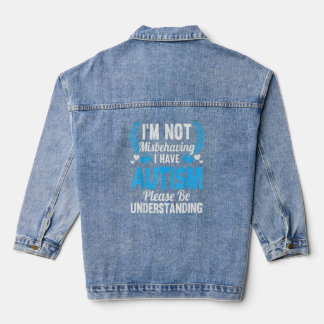 Autismus Bewusstsein, dass ich mich nicht falsch b Jeansjacke