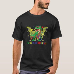 Autismus-Bewusstsein Dinosaurier Dino Jungen Mädch T-Shirt