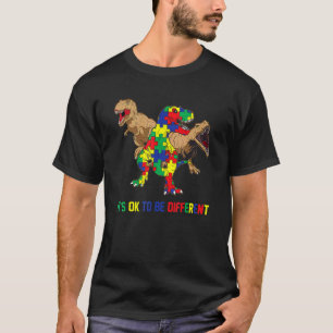 Autismus-Bewusstsein Dinosaurier Dino Jungen Mädch T-Shirt