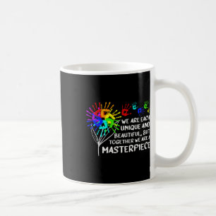Autismus-Bewusstsein Einzigartiges Meisterwerk Coo Kaffeetasse
