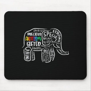 Autismus Bewusstsein Elefant Akzeptanz Autistische Mousepad