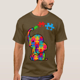 Autismus Bewusstsein Elefantenspende Niedliches El T-Shirt