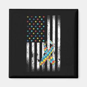 Autismus Bewusstsein erschüttert amerikanisches Fl Magnet
