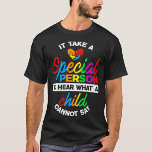 Autismus-Bewusstsein Es Braucht Eine Besondere Per T-Shirt