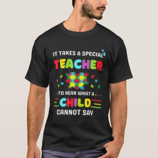 Autismus-Bewusstsein Es braucht einen besonderen L T-Shirt