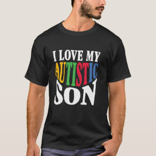 Autismus-Bewusstsein Familie Match Mama Papa Ich l T-Shirt