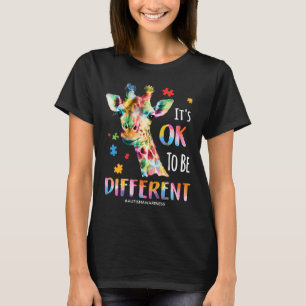 Autismus-Bewusstsein Frauen Kind Es ist okay, ande T-Shirt