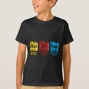 Autismus Bewusstsein Frauen Männer Kinder Elemente T-Shirt