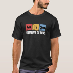 Autismus-Bewusstsein Frauen Männer Kinder Mama Ele T-Shirt