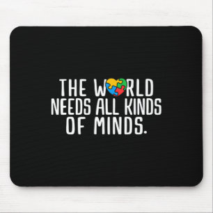 Autismus Bewusstsein für alle Arten von Minds Auti Mousepad