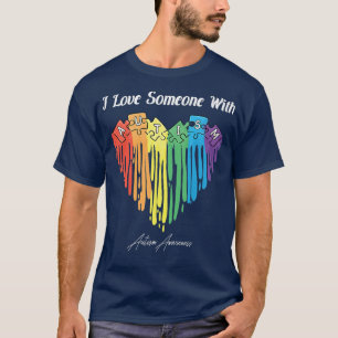 Autismus Bewusstsein für Mama Vater Oma SisterSupp T-Shirt