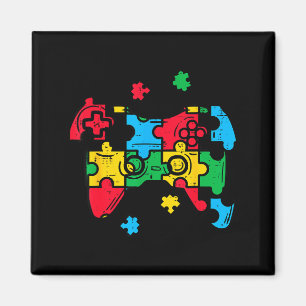 Autismus-Bewusstsein Gamer Asd Gaming Jungen Kinde Magnet