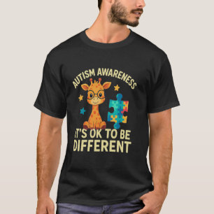 Autismus Bewusstsein Giraffe Itu2019s kann anders T-Shirt