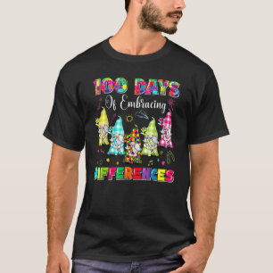 Autismus-Bewusstsein Gnome akzeptieren Unterschied T-Shirt