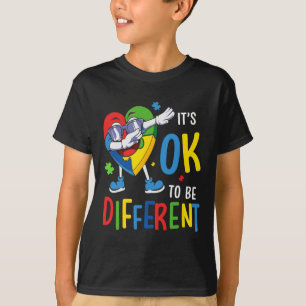 Autismus Bewusstsein Herz Dabbing Akzeptanz Männer T-Shirt