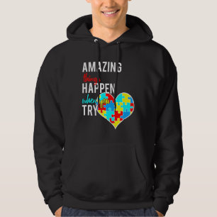 Autismus Bewusstsein Herz Puzzle Stück für Phantas Hoodie