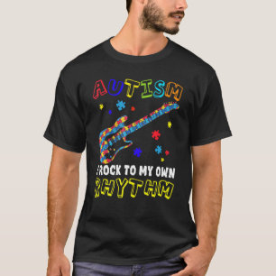 Autismus-Bewusstsein Ich rocke nach meinem eigenen T-Shirt