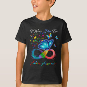 Autismus-Bewusstsein - Ich trage Blau für Autismus T-Shirt