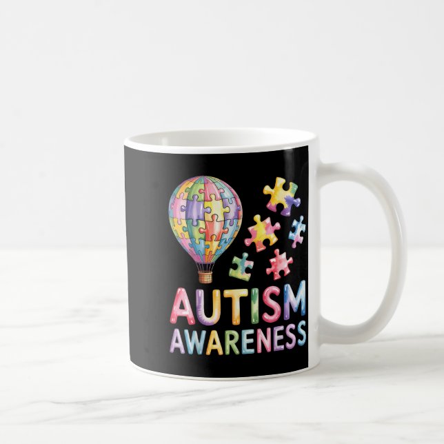 Autismus-Bewusstsein  Kaffeetasse (Rechts)