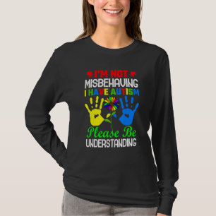 Autismus Bewusstsein Kinder Autistische Junge Mädc T-Shirt