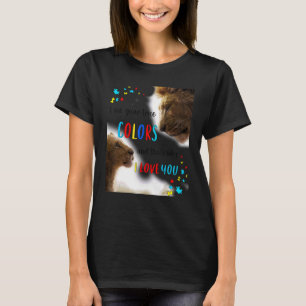 Autismus Bewusstsein Löwe König ich sehe Ihre wahr T-Shirt