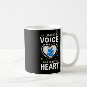 Autismus Bewusstsein Mama Ich bin seine Stimme, er Kaffeetasse